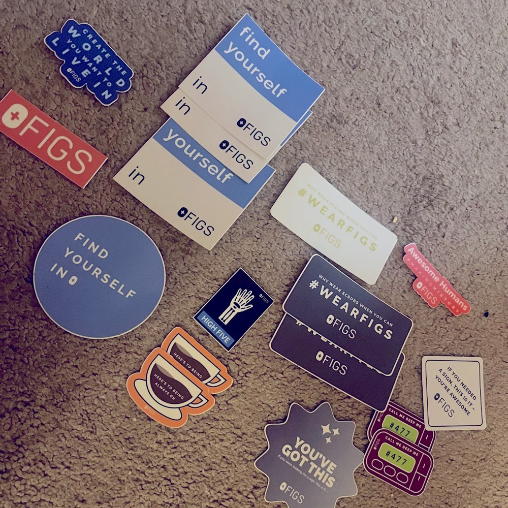 FIGS Sticker Bundle